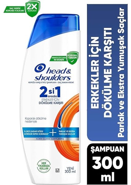 &amp; Shoulders Erkeklere Özel Dökülme Karşıtı 2'si 1 Arada Kepeğe Karşı Etkili Şampuan 300ML fiyatları