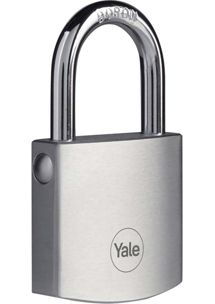 Y120B/40/125/1 - 40 mm Dmu Krom Kaplamalı Asma Kilit - Yüksek Koruma - Boron Halka - 3 Anahtar