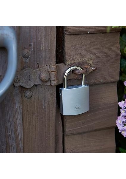 Y120B/40/125/1 - 40 mm Dmu Krom Kaplamalı Asma Kilit - Yüksek Koruma - Boron Halka - 3 Anahtar fiyatları