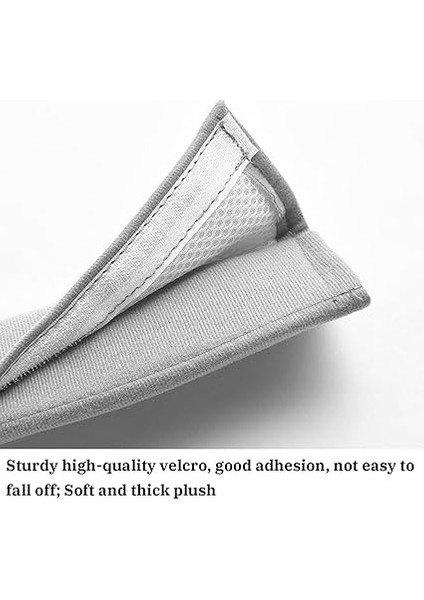 Oto Emniyet Kemeri Kılıfı, Daha Rahat Sürüş Için 2'li Paket Araç Emniyet Kemeri Omuz Pedi, Sırt Çantası El Çantası Kamera Kayışları Için Evrensel Yumuşak Koşum Pedi, Tüm Arabalarla Uyumlu indirimleri