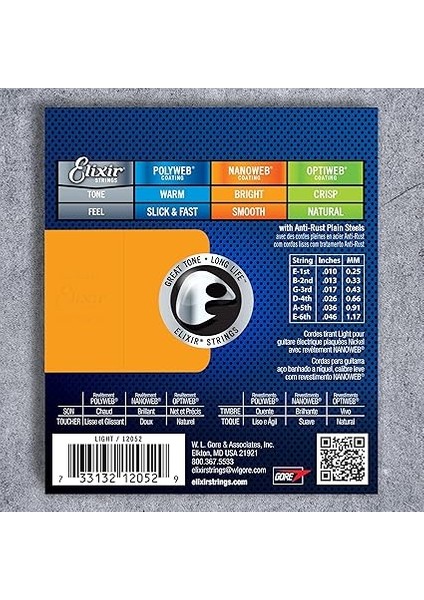 010-046 Nanoweb Elektro Gitar Teli (12052) fiyatları