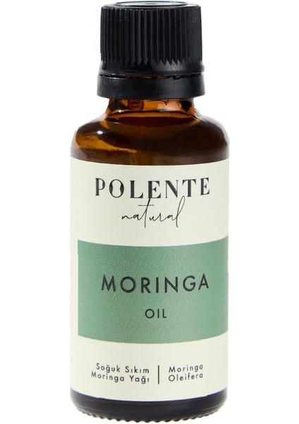 Natural - Moringa Yağı - Soğuk Sıkım (30 Ml)