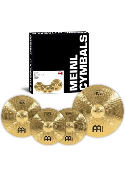 Cymbals Meinl HCS141620 Üçlü Zil Seti