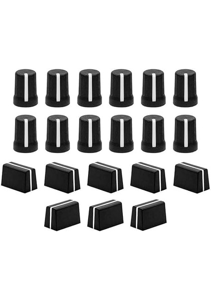 Techtools Chroma Caps Pro Pack (Blue) | Chroma Caps Pro Paketi: 12X 90º Super Knobs, 5x Fader Pro, 3x Magvel Fader Pro. fiyatları