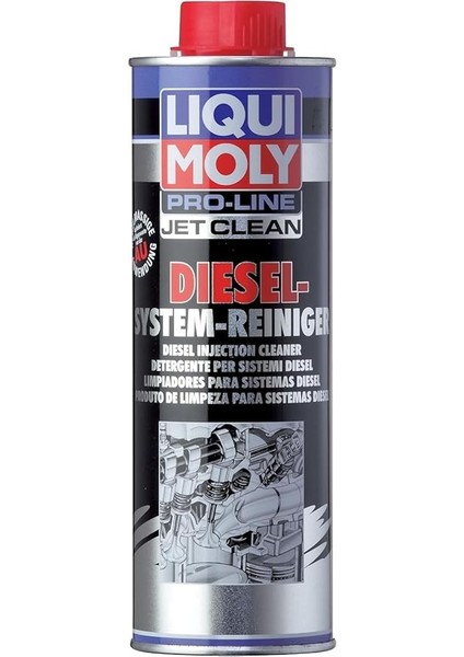 Moly Pro-Line Jet Clean Dizel Enjeksiyon Sistemi Temizleyici, 500 ml