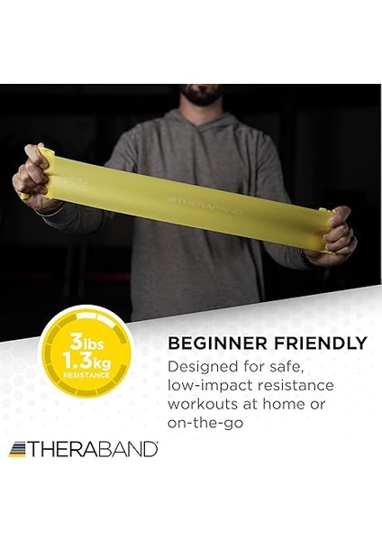 Lateks Içermeyen Egzersiz Bantları, Üst Vücut, Alt Vücut ve Gövde Egzersizleri, Fizyoterapi, Pilates, Ev Antrenmanı ve Rehabilitasyon Için Profesyonel Direnç Bantları fırsatları