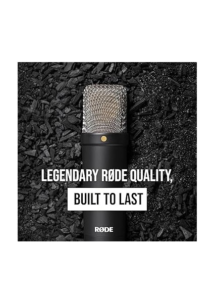 Nt1 Signature Series Large-Diaphragm Condenser Mikrofon (Siyah) indirimleri