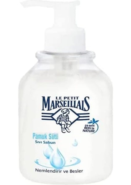 Petit Marseillais Pamuk Sütü Sıvı El Temizleme Jeli (500 Ml)
