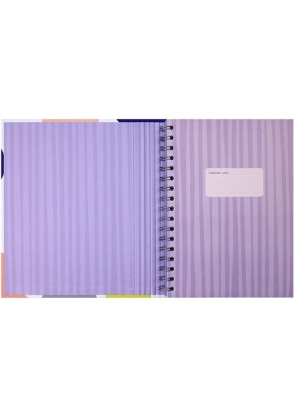 Journals 16,5X22,5 cm Gizli Spiralli Noktalı Defter Tarihsiz Not Defteri (Candy Polka) modelleri