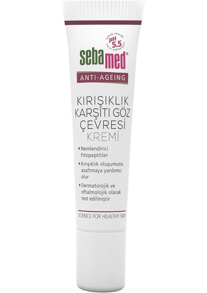 Wrinkle Filler Anti-Age Kırışıklık ve Yaşlanma Karşıtı Göz Çevresi Kremi 15ML