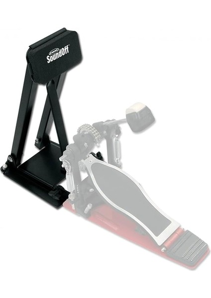 By Evans Bas Davul Egzersiz Pedi, Gerçekçi Çalma Hissi, Evde ve Yolda Kullanım Için Mükemmel, Tek ve Çift Ayak Makineleri Için, Katlanabilir