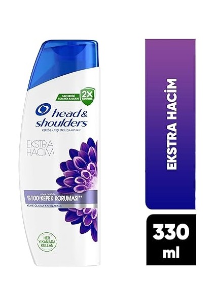 &amp; Shoulders Ekstra Hacim Kepek Karşıtı 330 ml Günlük Kullanım Şampuan fiyatları