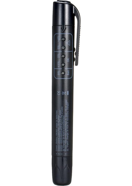 Fren Hidroliği Sıvı Test Kalem Otomatik Fren Yağı Nem Analiz 5 LED Göstergeleri ile Dot3 Için Dot4 Dot5