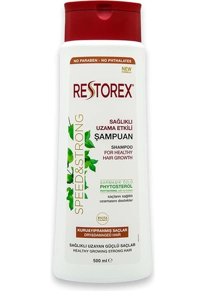 Kuru &amp; Yıpranmış Saçlar Için Şampuan 500 ml
