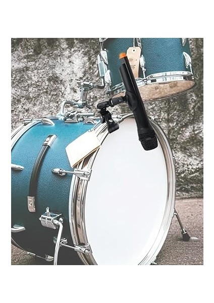 Mic Yengeç Kelepçe Mikrofon Dağı Çift Top Kafa Ayarlı 1/4 "ila 5/8" Bakır Vida, Mic Standı, Davul Standı, Masaüstü Raf Uyar fırsatları