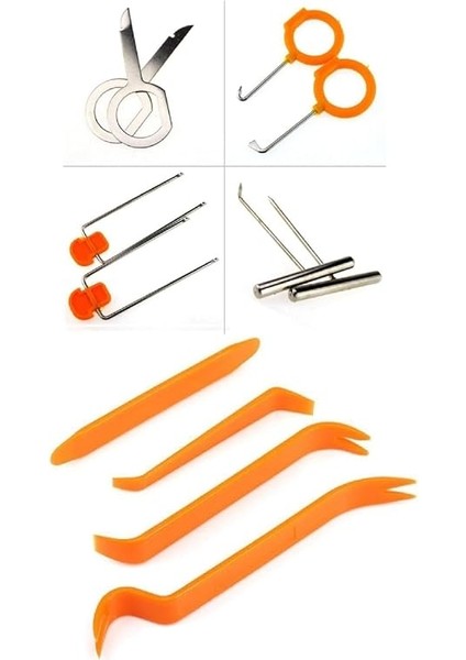 Trim Turncu Oto Torpido Teyp Kapı Sökme Takma Döşeme Aparatı 12Lİ Set fırsatları