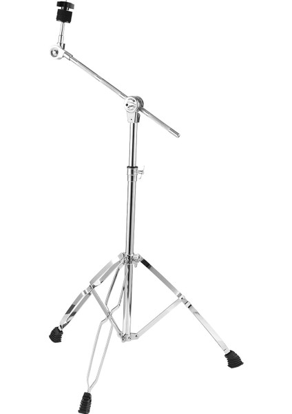 Standı Düz &amp; Bom Zil Standı Çift Destekli Ayaklar Yükseklik ve Açı Ayarlanabilir Davul Kiti Zil Destek Rafı Ağır Hizmet Bom/lastik Ayaklı Düz Kombinasyon