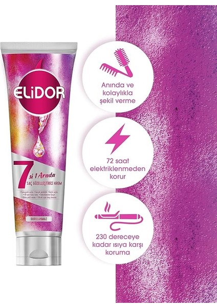 Saç Güzelleştirici Bakım Krem 7'si 1 Arada Durulanmaz (150 Ml) indirimleri