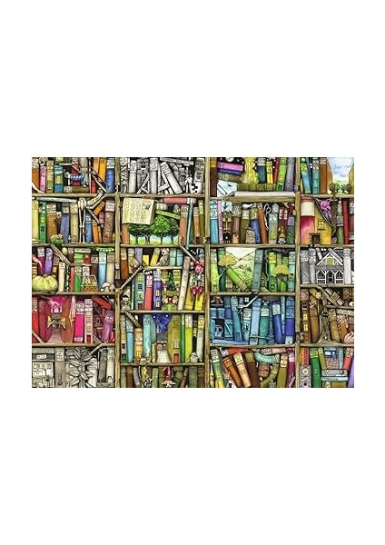 Kitaplık - 1000 Parçalı - 191376 fırsatları