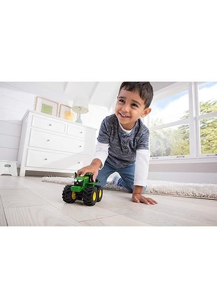 Deere Tomy Preschool 46656 Monster Treads Işık ve Ses Traktör, Yeşil fiyatları