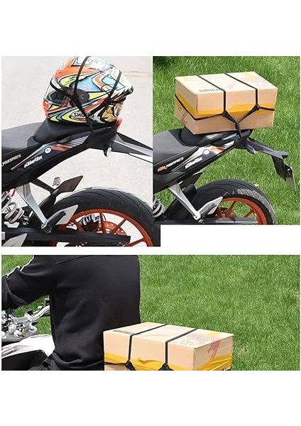 60 cm Yük Sabitleme Halatı, Bagaj Halatı, Gergi Kemeri, Bisiklet ve Motosiklete Uygundur, 60 Cm, modelleri