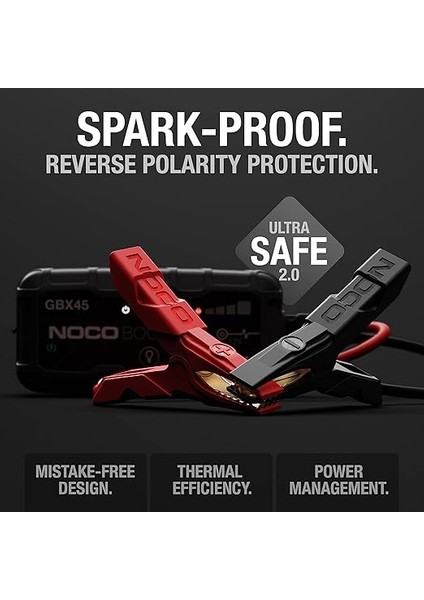 GBX45 12V 1250AMP Ultrasafe Lityum Akü Takviye + Powerbank + LED Lamba fırsatları