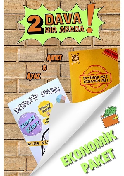 Story Dedektif Oyunu Çözümleme-Suçluyu Bulma-Çözülemeyen Davalar-Katili Bulma-Gizem-Suçluyu Bulma (Ayaz ve Ahmet Vakası)