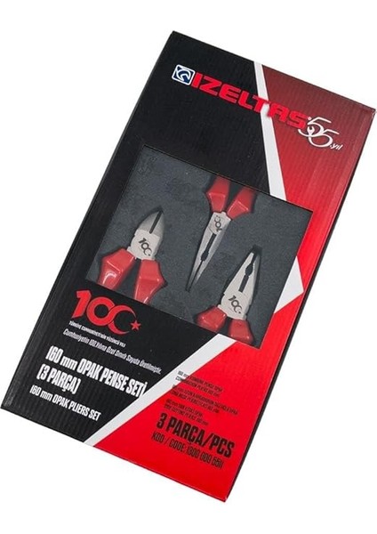 13000005511 100.YIL 160 mm Opak Pense Seti - 3 Parça fiyatları