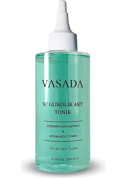 Gözenek Sıkılaştırıcı ve Aydınlatıcı Glikolik Asit Aha &amp; Bha Tonik 200 ml