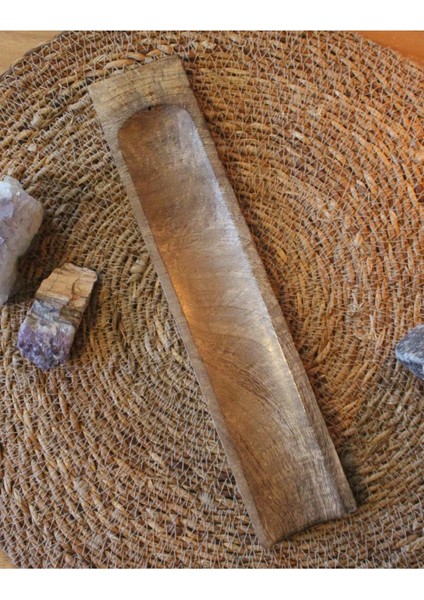 Akçaağaç Ahşap Tasarım Çubuk Tütsülük Açık Renk