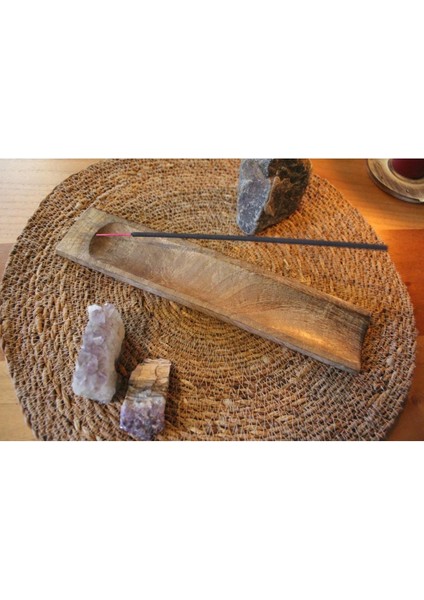 Akçaağaç Ahşap Tasarım Çubuk Tütsülük Açık Renk fırsatları