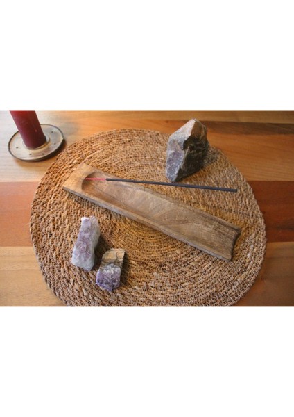 Akçaağaç Ahşap Tasarım Çubuk Tütsülük Açık Renk indirimleri