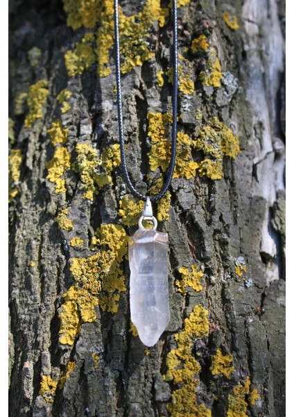 Kristal Kuvars Spiritüel Enerji Kolye