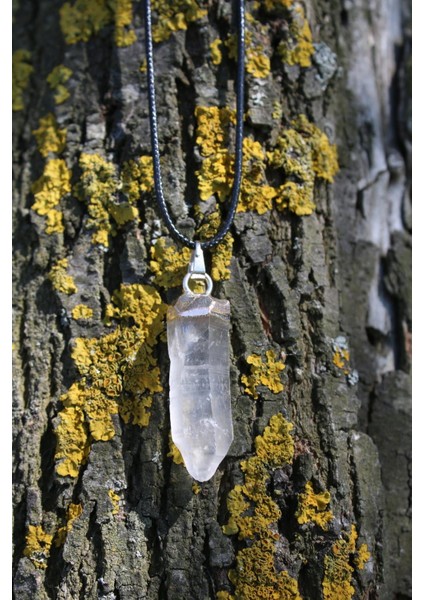 Kristal Kuvars Spiritüel Enerji Kolye fırsatları