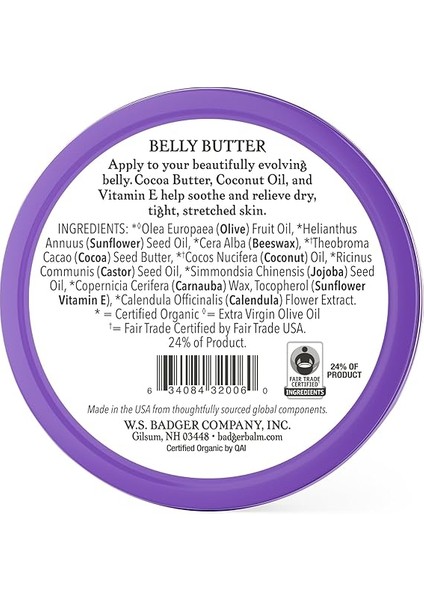 Belly Butter Karın Bölgesi Nemlendirici Krem 56G fiyatları
