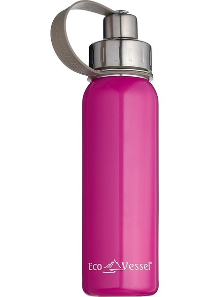 Vessel Paslanmaz Çelik Vidalı Başlık Termos, 0.75 Lt, Pembe