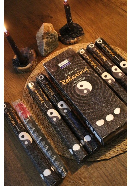 Yin ve Yang Spiritüel Enerji Özel Kutu Tütsü 6lı fiyatları