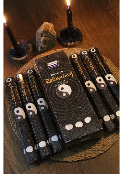 Yin ve Yang Spiritüel Enerji Özel Kutu Tütsü 6lı modelleri