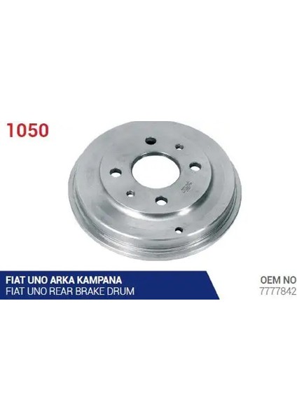 1050 Fren Kampanasi 7777842 (2 Adet Fiyatıdır)