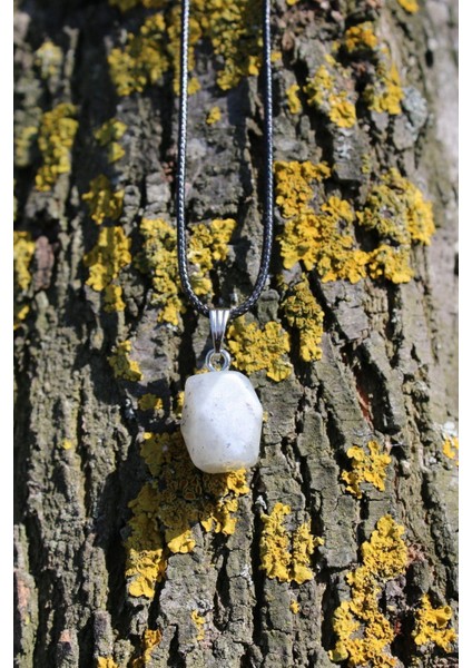 Labradorit Beyaz Işık Spiritüel Enerji Doğal Taş Kolye fiyatları