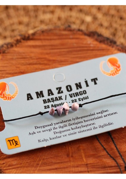 Amazonit Spiritüel Enerji Bileklik