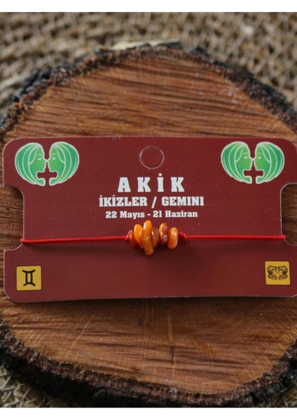 Akik Spiritüel Enerji Bileklik