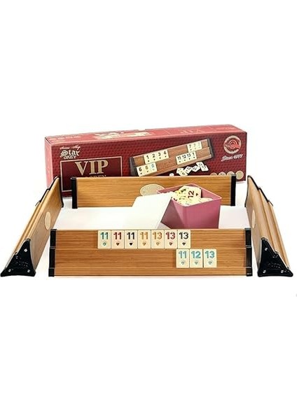 Oyun Aletleri Premium Vıp Okey Ahşap Rummy Set Melamin Taşlı Ahsap Okey Takimi modelleri