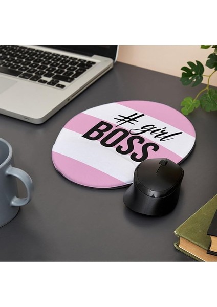 Girl Boss Tasarımlı Mousepad Mouse Pad fırsatları