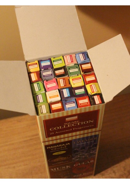 Ağaç Tabut Tütsülük ve 25 Farklı Koku Tütsü modelleri