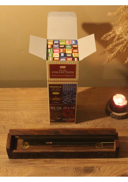 Ağaç Tabut Tütsülük ve 25 Farklı Koku Tütsü