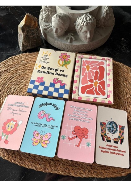 Manifest / Olumlama Kartları Öz Sevgi ve Kendine Dönüş - 32 Kart indirimleri