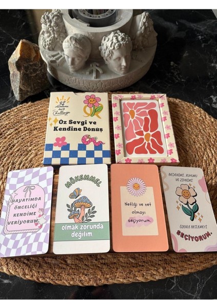 Manifest / Olumlama Kartları Öz Sevgi ve Kendine Dönüş - 32 Kart