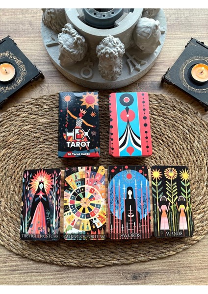 Hex Tarot Destesi - 78 Kart modelleri