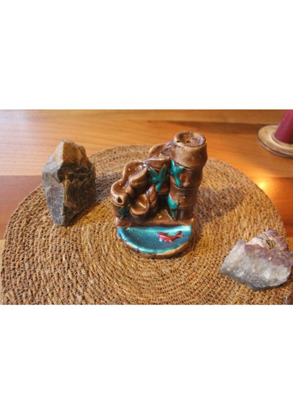 Geri Akış Havuzlu Tasarım Taş Tütsülük